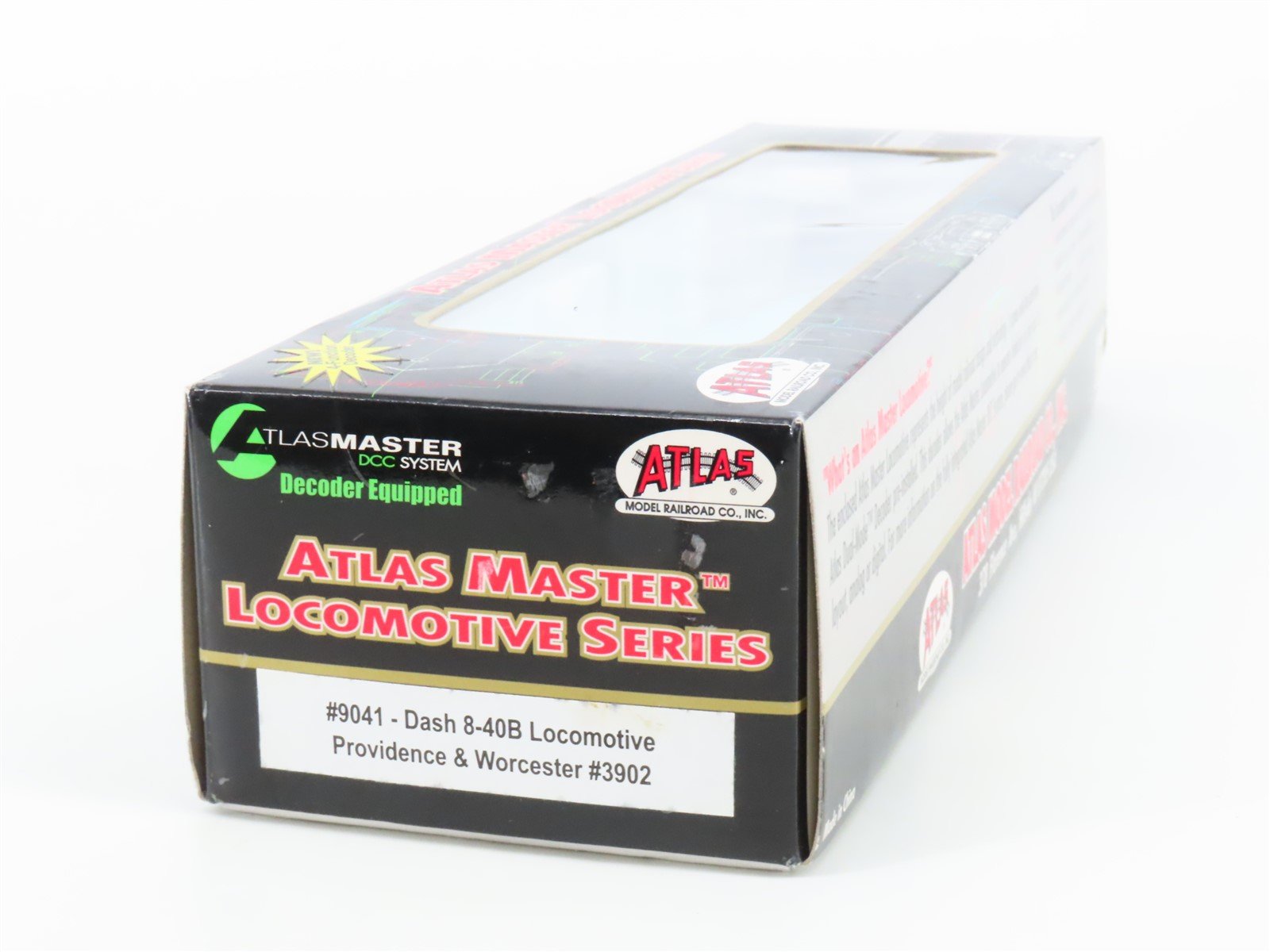 HO Scale Atlas Master 9041 P&W Providence Worcester Dash 8-40B Diesel 3902 w/DCC