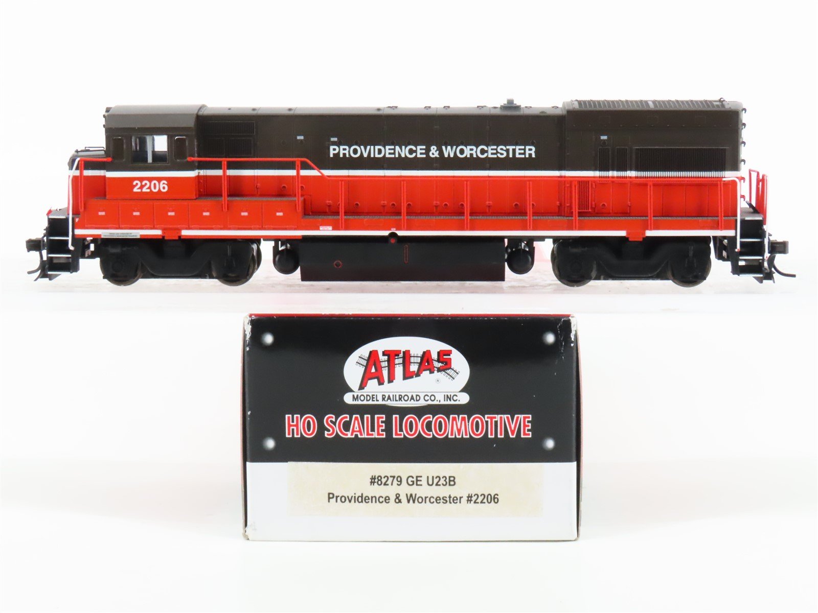 HO Scale Atlas 8279 P&W Providence & Worcester U23B Diesel #2206 DCC ONLY