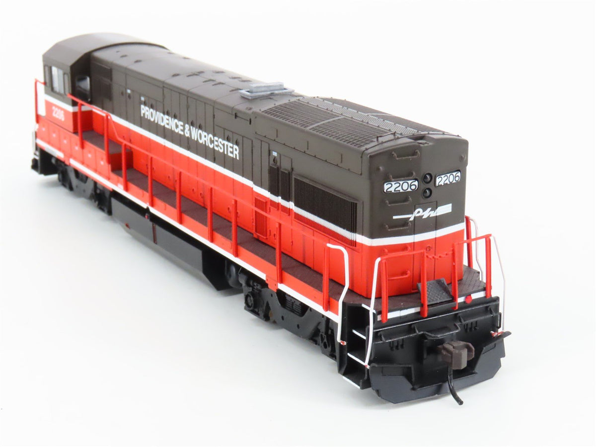 HO Scale Atlas 8279 P&amp;W Providence &amp; Worcester U23B Diesel #2206 DCC ONLY