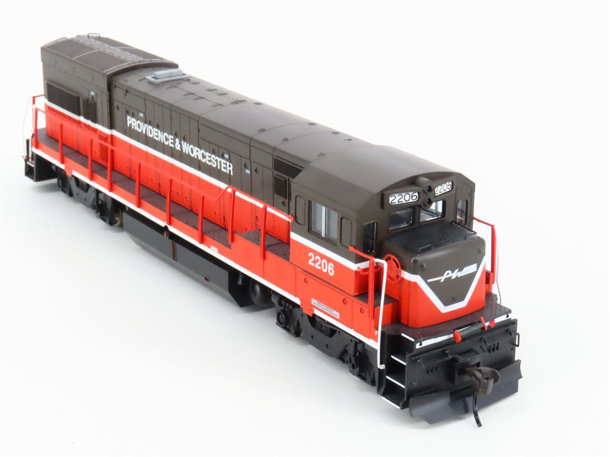 HO Scale Atlas 8279 P&amp;W Providence &amp; Worcester U23B Diesel #2206 DCC ONLY