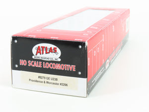 HO Scale Atlas 8279 P&W Providence & Worcester U23B Diesel #2206 DCC ONLY