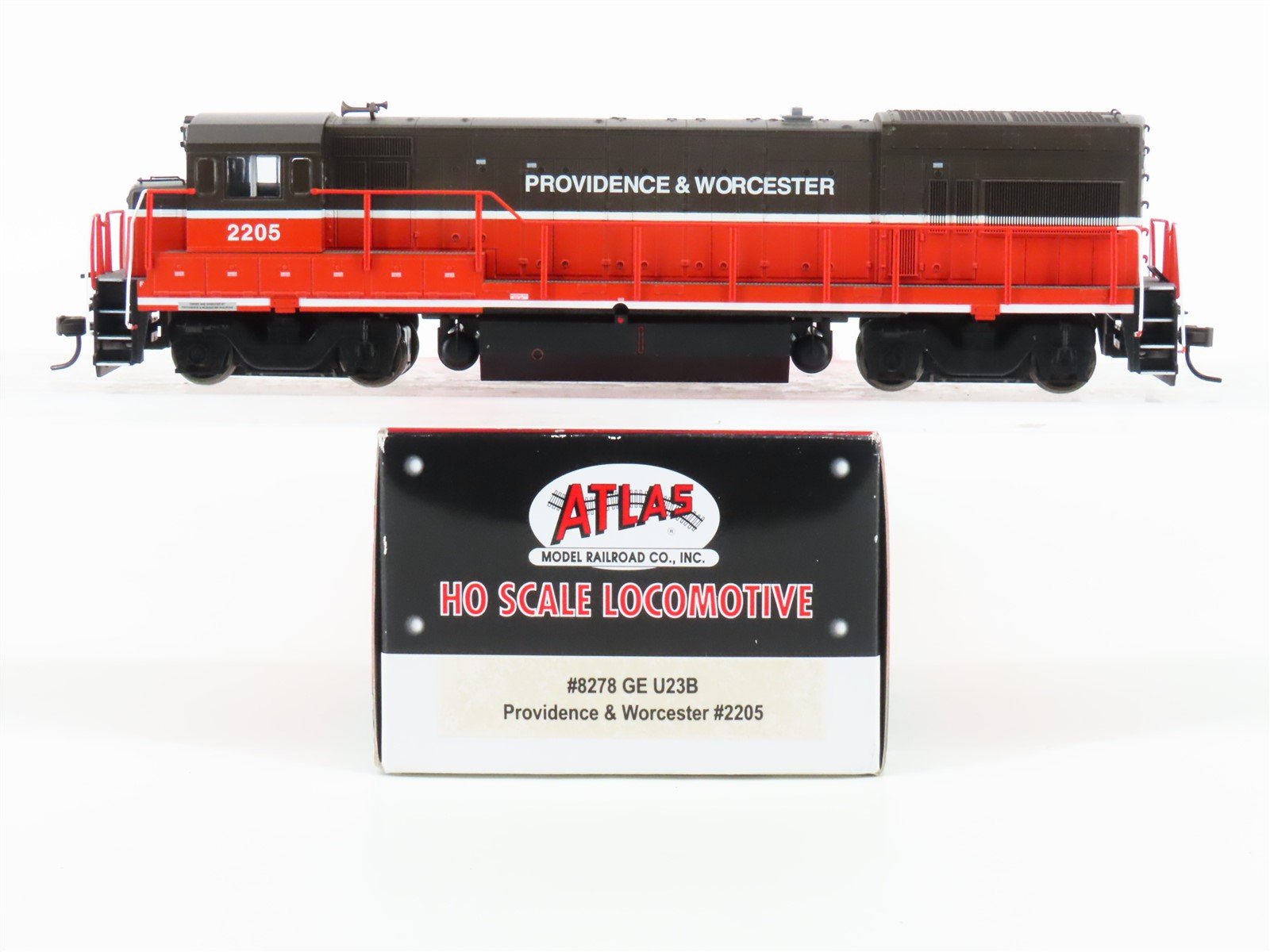 HO Scale Atlas 8278 P&W Providence & Worcester U23B Diesel #2205 DCC ONLY
