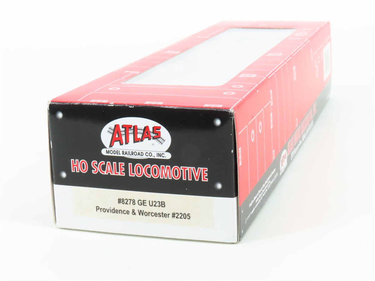 HO Scale Atlas 8278 P&amp;W Providence &amp; Worcester U23B Diesel #2205 DCC ONLY