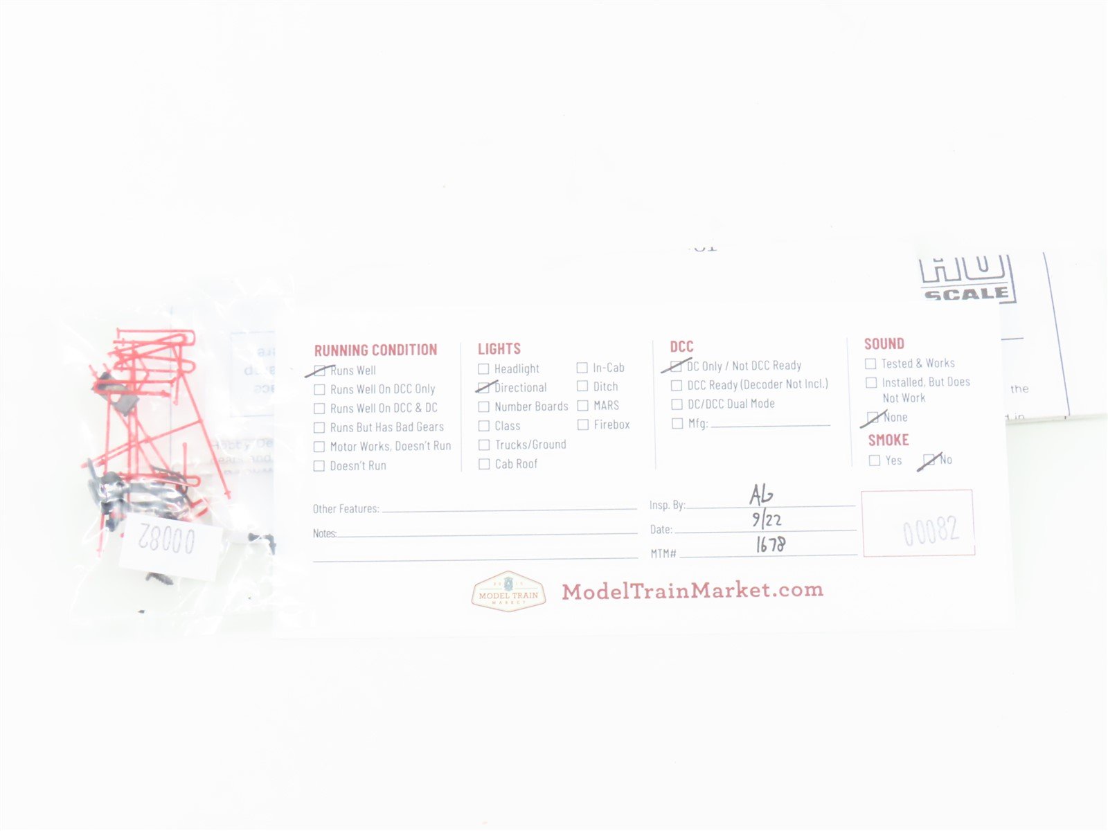 HO Scale Bachmann 80021 NH New Haven GE 44-Tonner Diesel Locomotive #0818