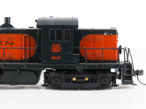 HO Scale KATO NH New Haven RS1 Diesel Locomotive #0667 DCC ONLY