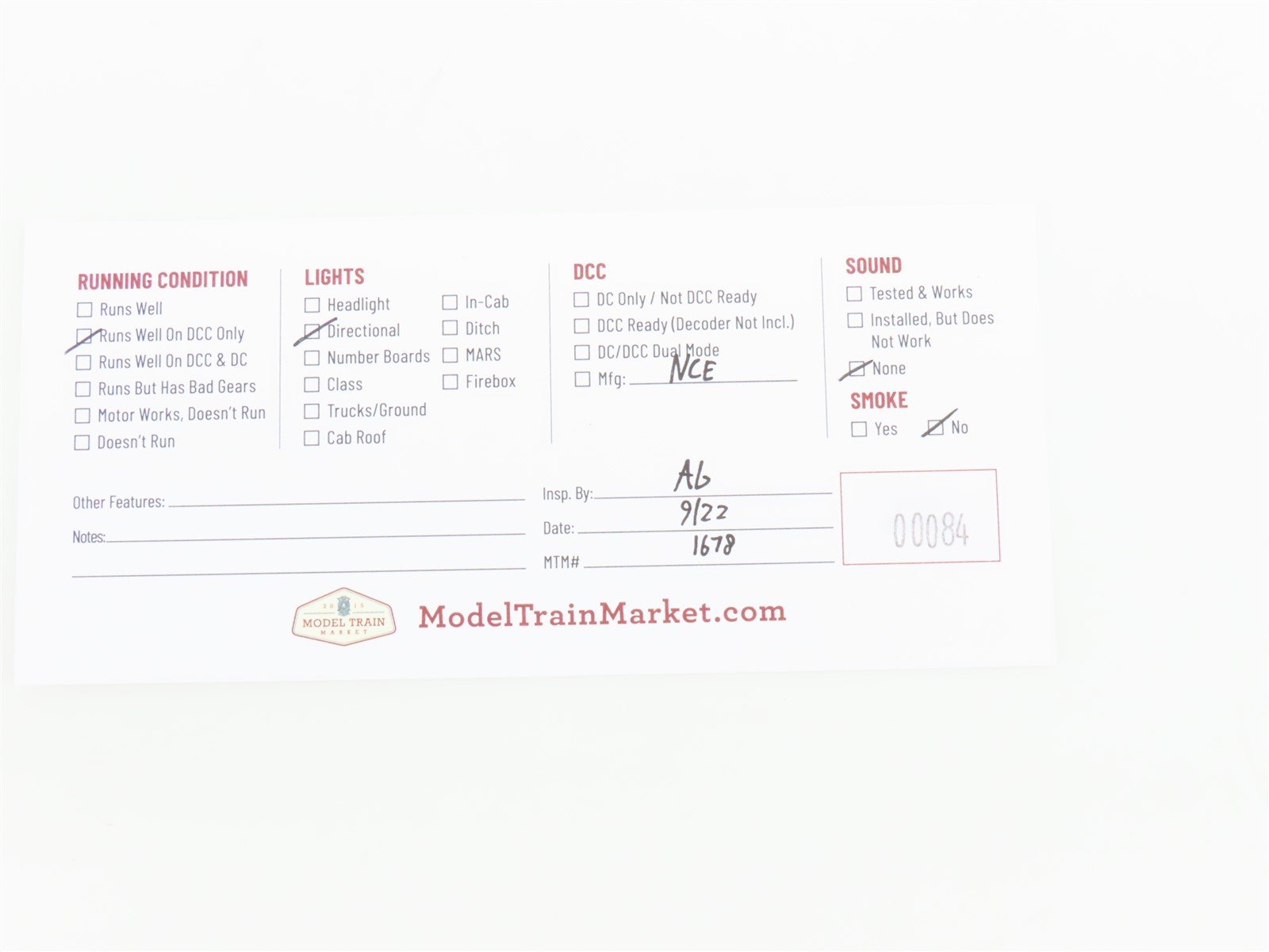 HO Scale KATO NH New Haven RS1 Diesel Locomotive #0667 DCC ONLY