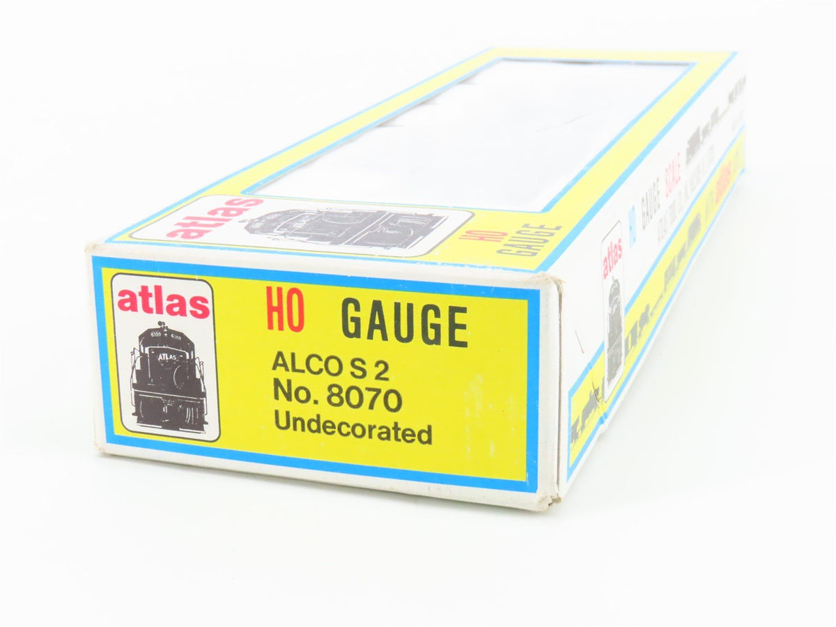 HO Scale Atlas 8070 Undecorated S-2 Diesel Locomotive