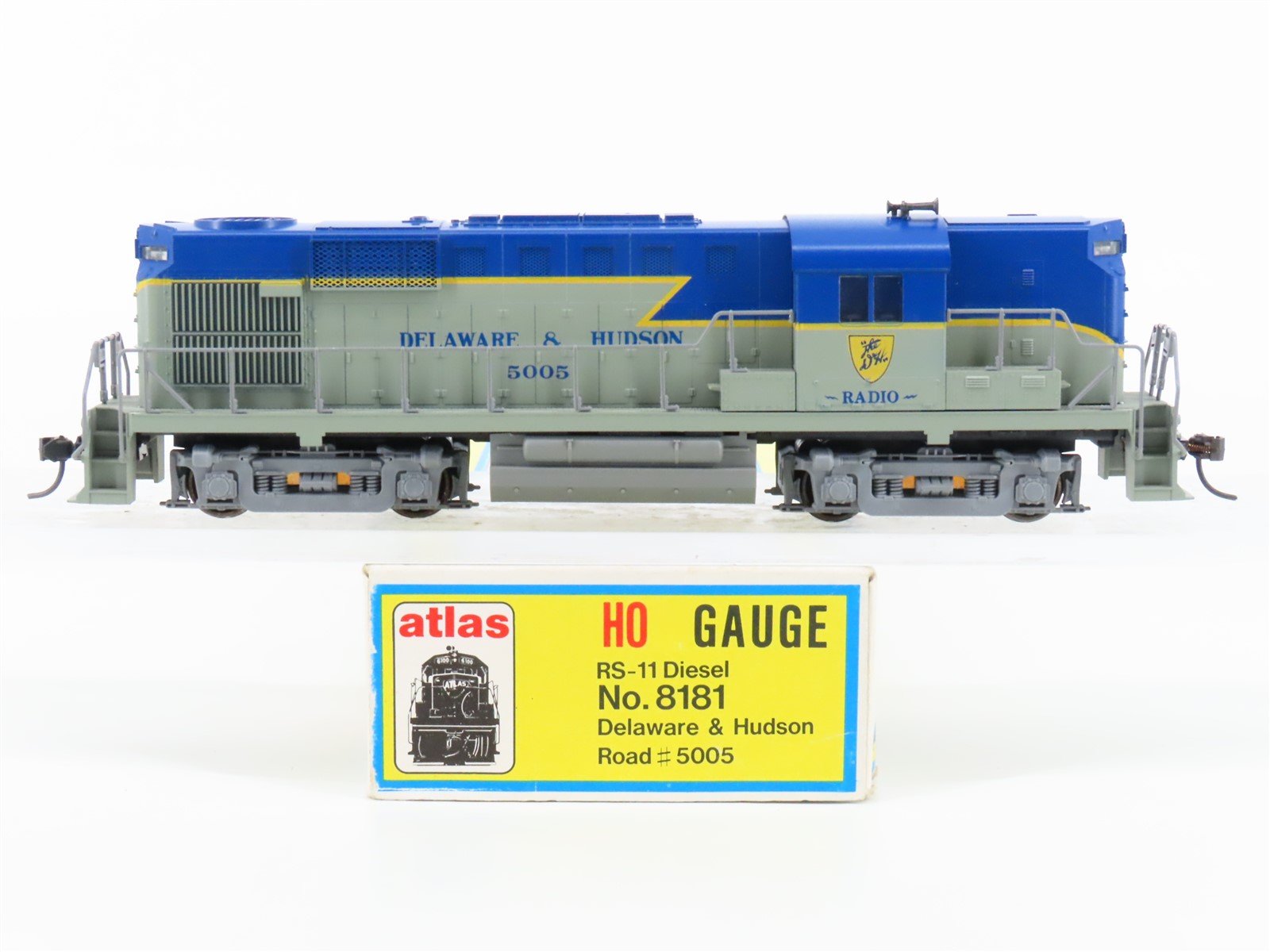 HO Scale Atlas 8181 D&H Delaware & Hudson RS11 Diesel Locomotive #5005