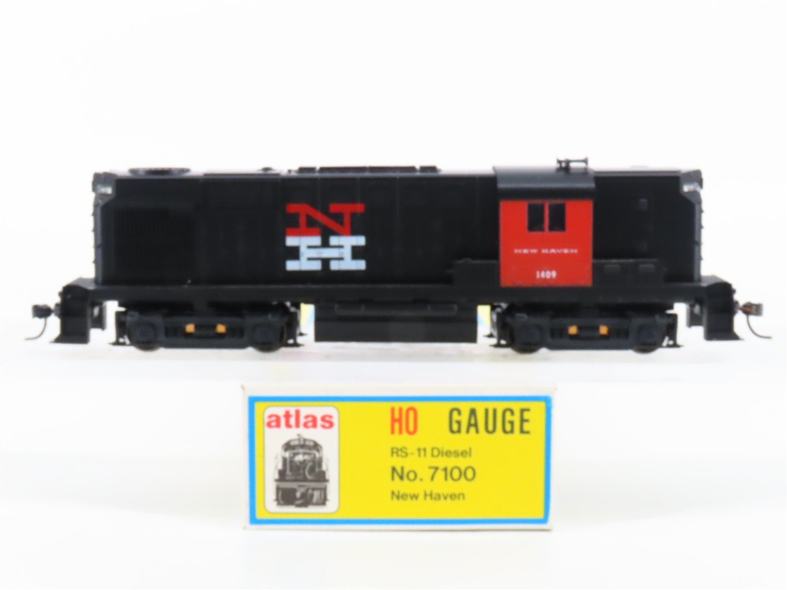 HO Scale Atlas 7100 NH New Haven RS11 Diesel Locomotive #1409
