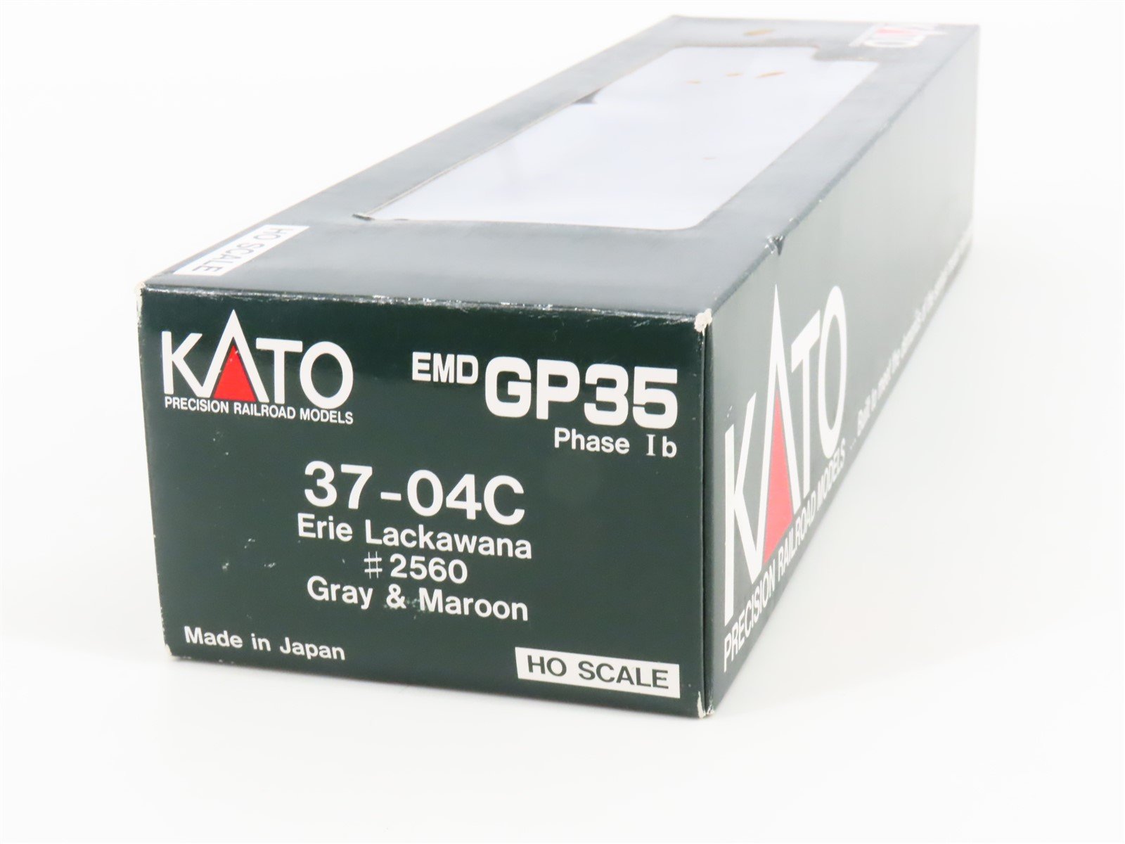 HO Scale KATO 37-04C EL Erie Lackawanna GP35 Diesel Locomotive #2560