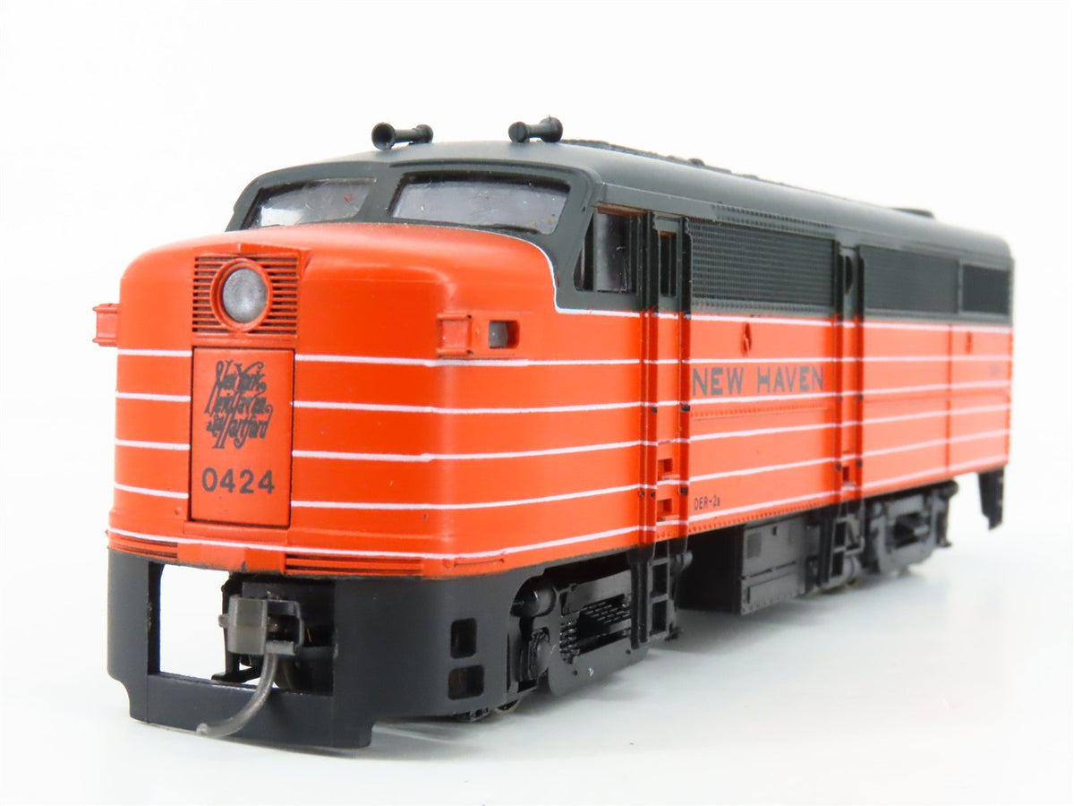 HO Scale E-R Models 1018 NH New Haven FA-1 Diesel Locomotive #0424