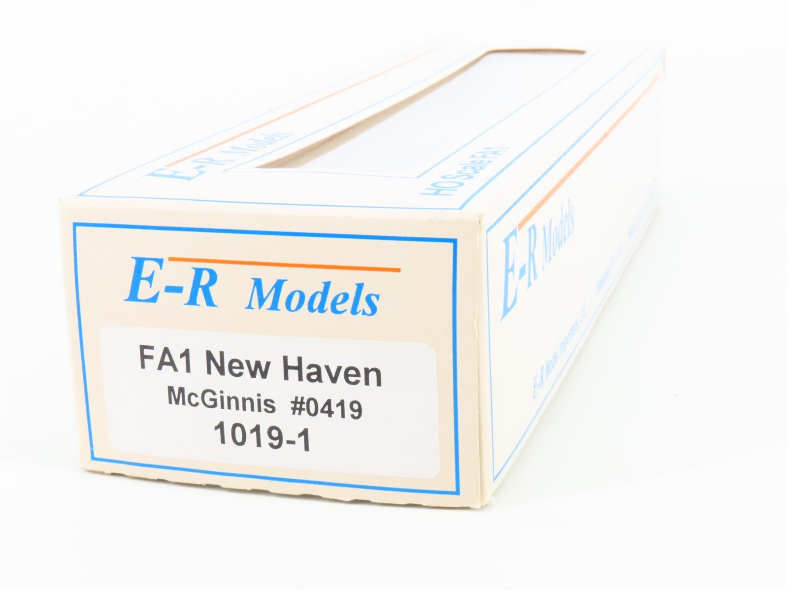 HO Scale E-R Models 1019-1 NH New Haven FA-1 Diesel Locomotive #0419 DCC ONLY