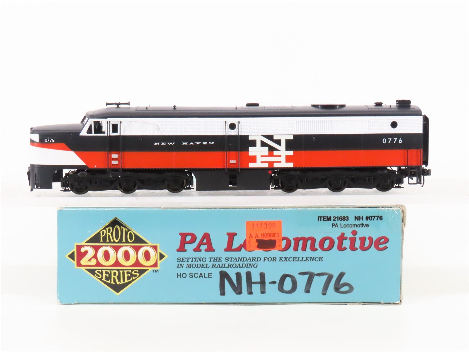 HO Scale Proto 2000 21683 NH New Haven PA-1 Diesel Locomotive #0776