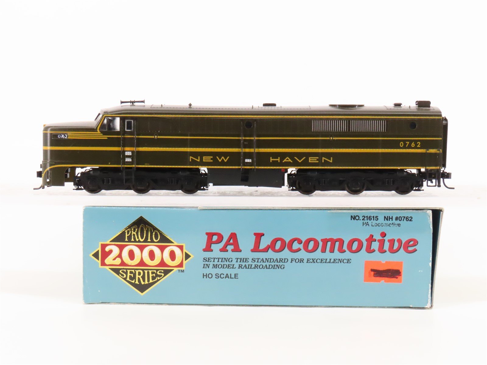 HO Scale Proto 2000 21615 NH New Haven PA-1 Diesel Locomotive #0762