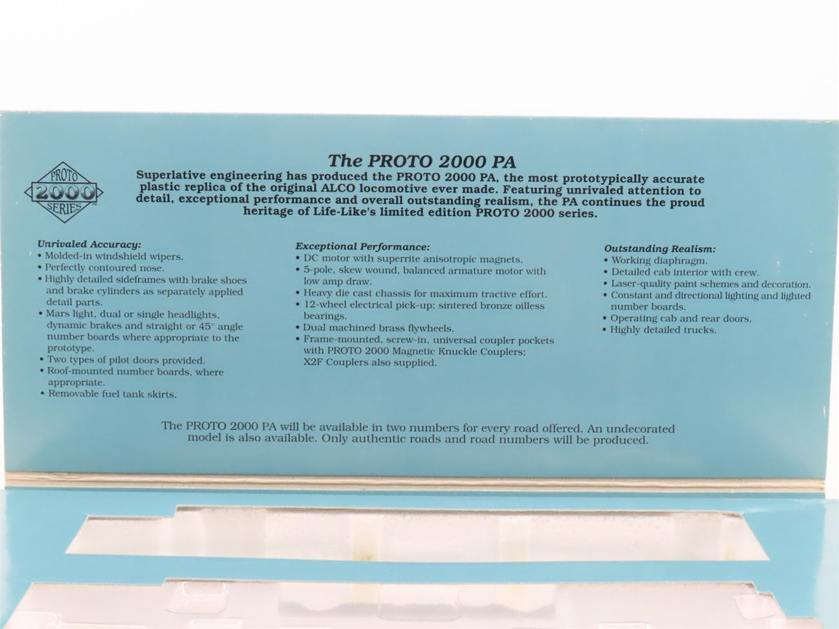 HO Scale Proto 2000 21615 NH New Haven PA-1 Diesel Locomotive #0762