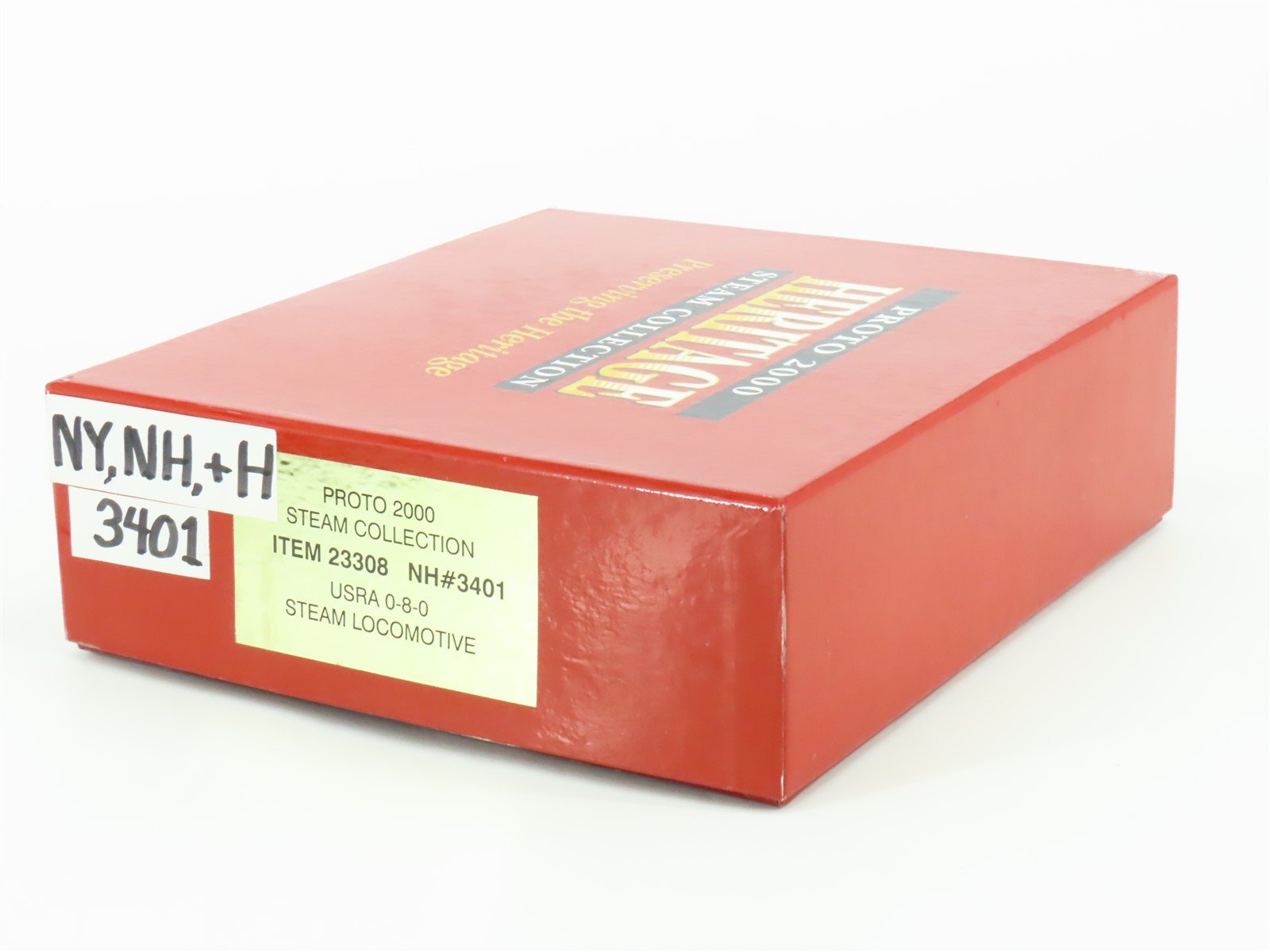 HO Scale Proto 2000 23308 NH New Haven 0-8-0 Steam Locomotive #3401