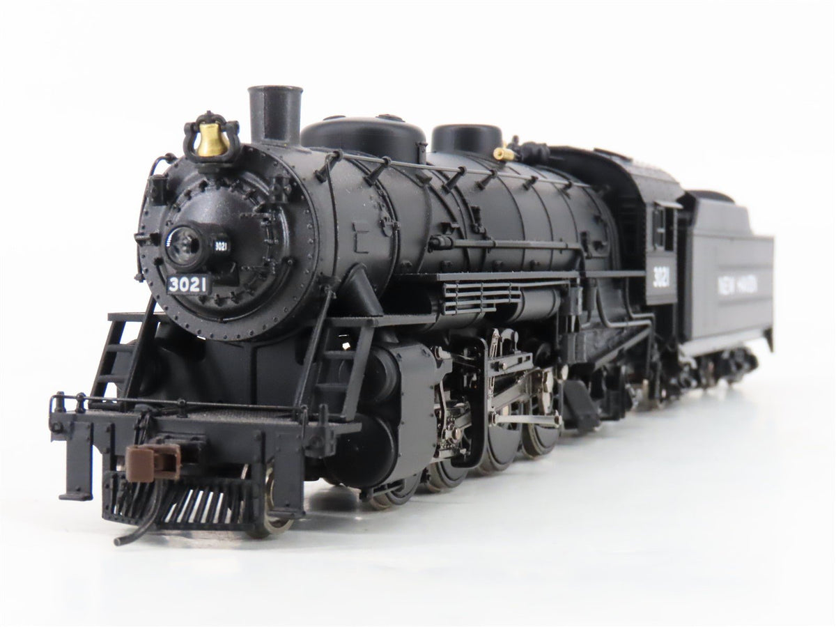 HO Scale Broadway Limited BLI 1119 NH New Haven 2-8-2 Steam #3021 wDCC &amp; Sound