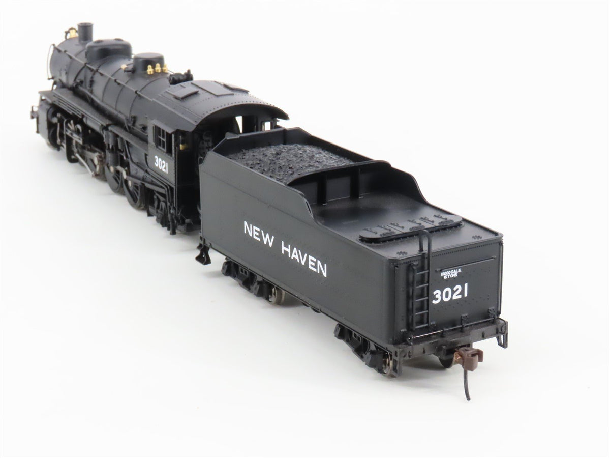 HO Scale Broadway Limited BLI 1119 NH New Haven 2-8-2 Steam #3021 wDCC &amp; Sound