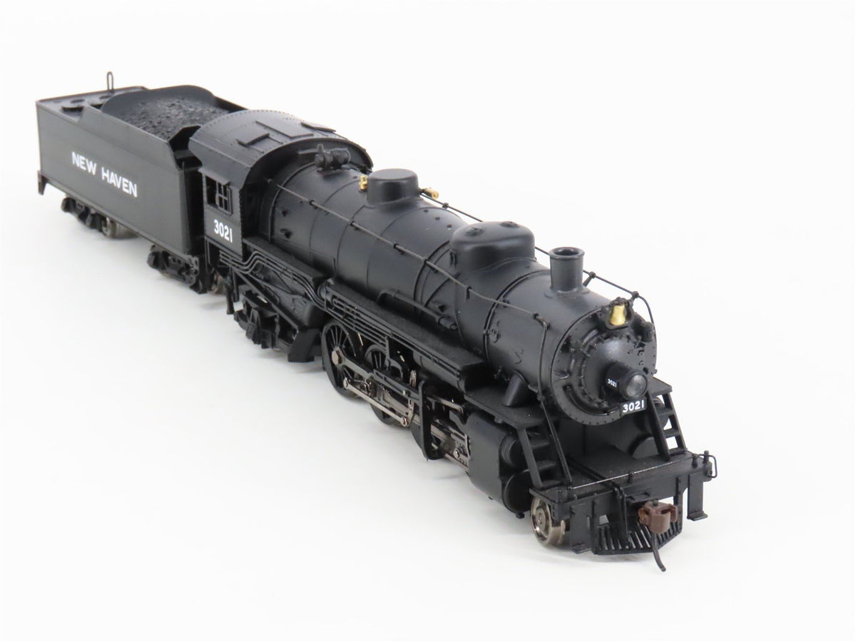 HO Scale Broadway Limited BLI 1119 NH New Haven 2-8-2 Steam #3021 wDCC &amp; Sound