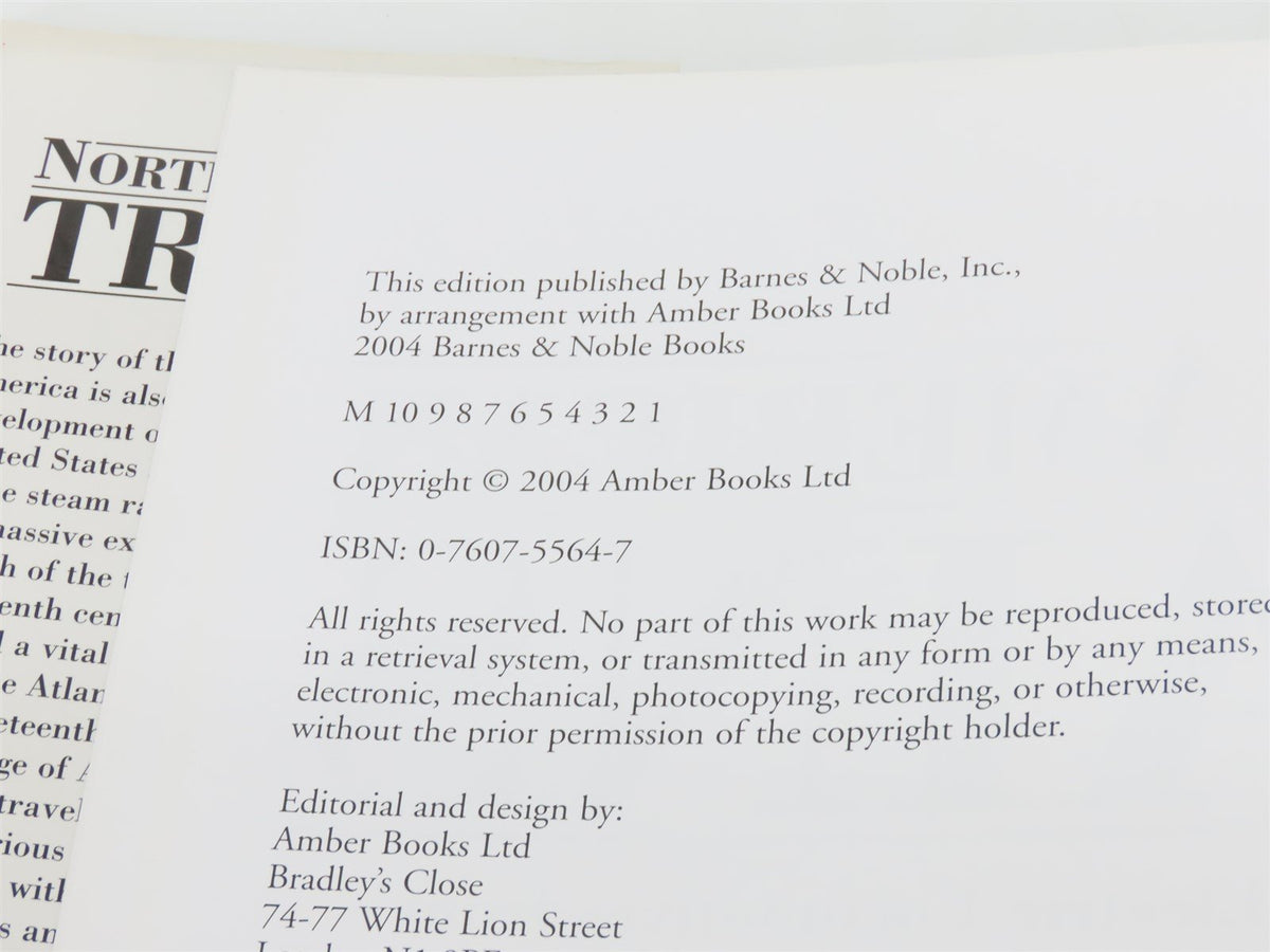 North American Trains by David Ross &amp; Brian Solomon ©2004 HC Book