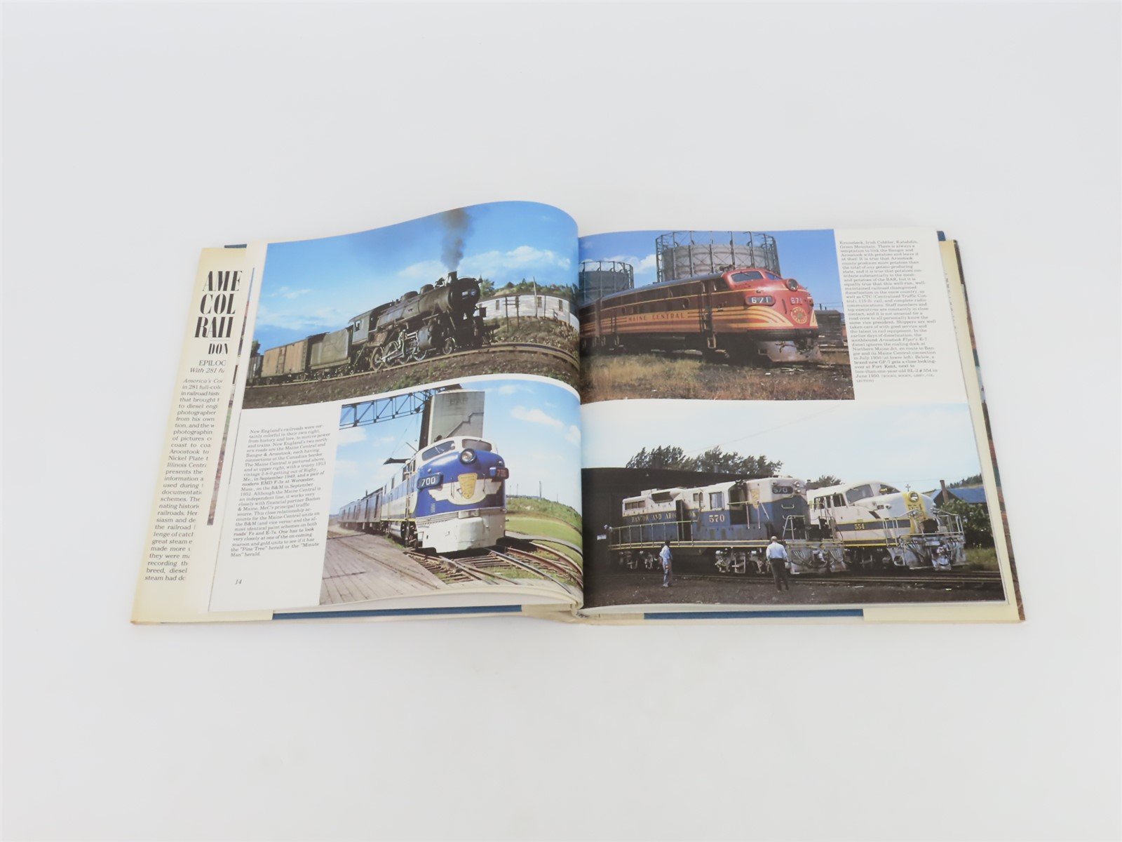 America's Colorful Railroads by Don Ball, Jr. ©1978 HC Book