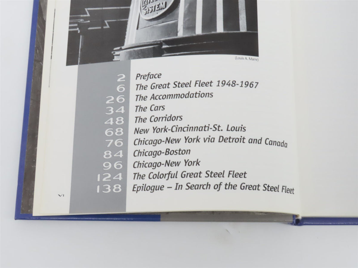 New York Central&#39;s Great Steel Fleet 1948-1967 by Geoffrey H Doughty ©1999 HC Bk
