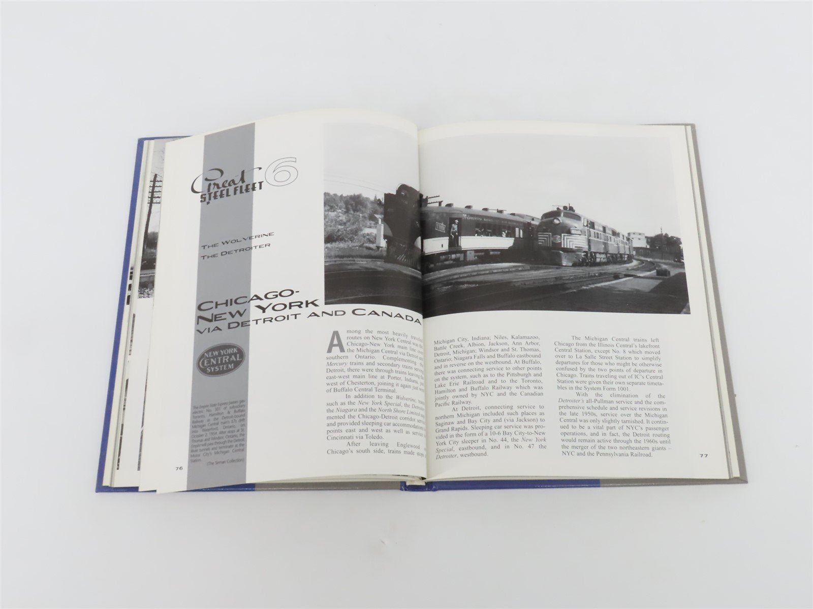 New York Central's Great Steel Fleet 1948-1967 by Geoffrey H Doughty ©1999 HC Bk