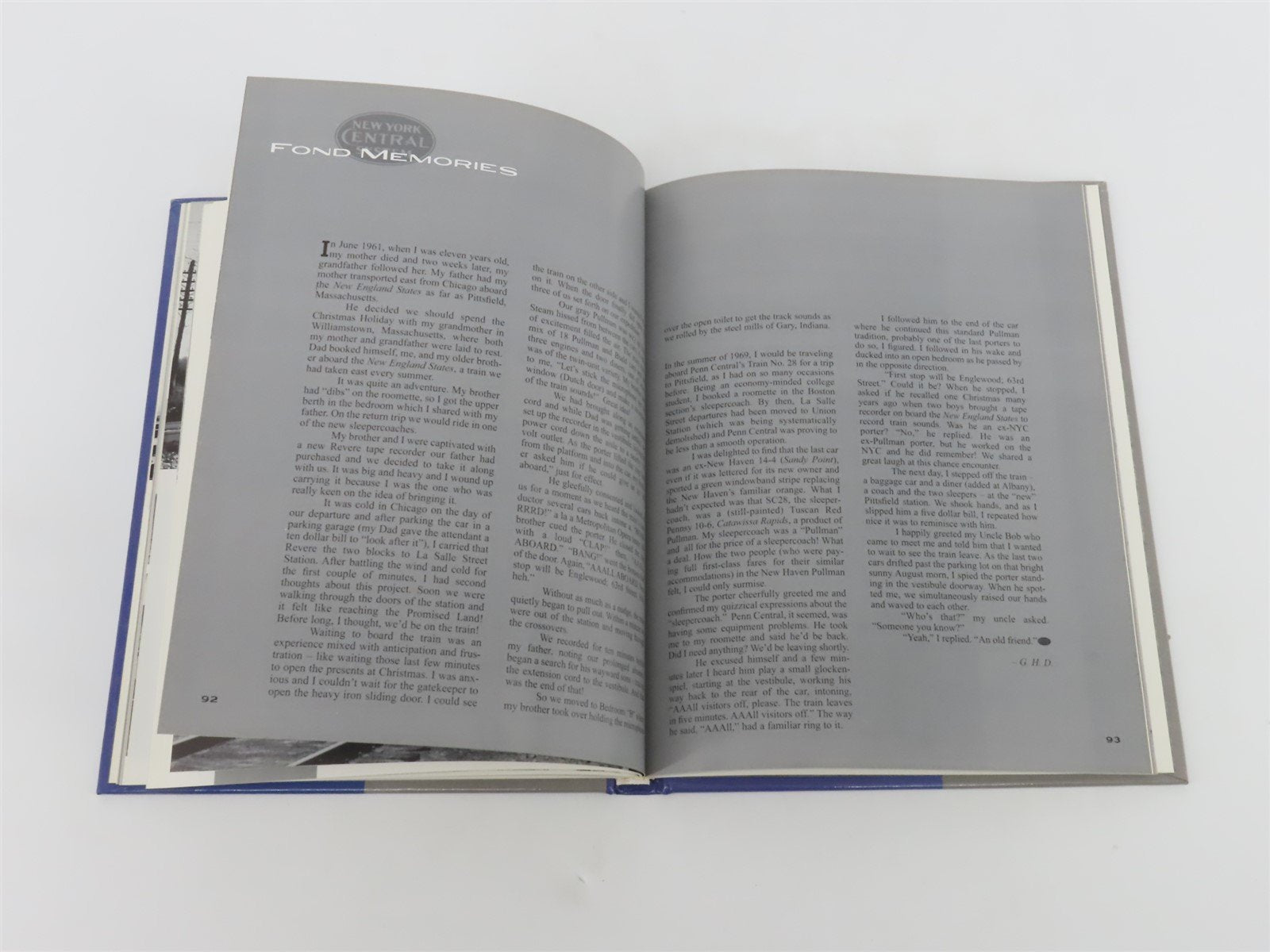 New York Central's Great Steel Fleet 1948-1967 by Geoffrey H Doughty ©1999 HC Bk