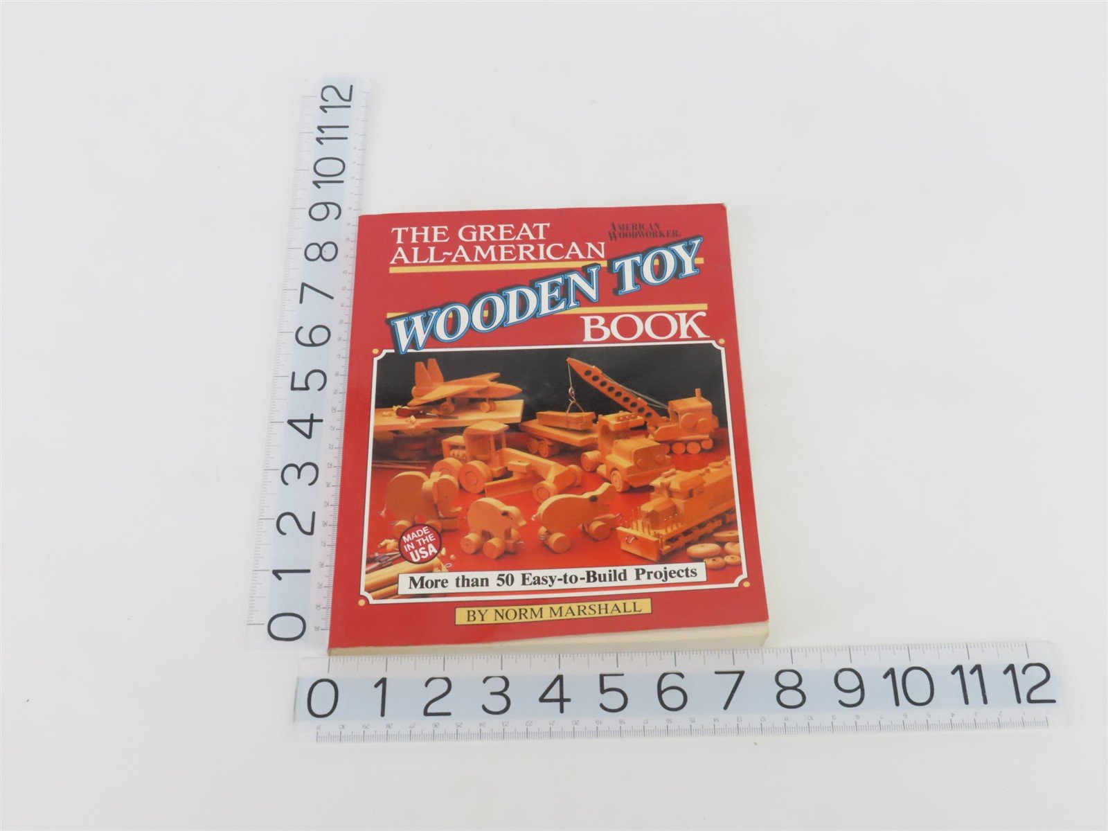 The Great All-American Wooden Toy Book by Norm Marshall ©1986 SC