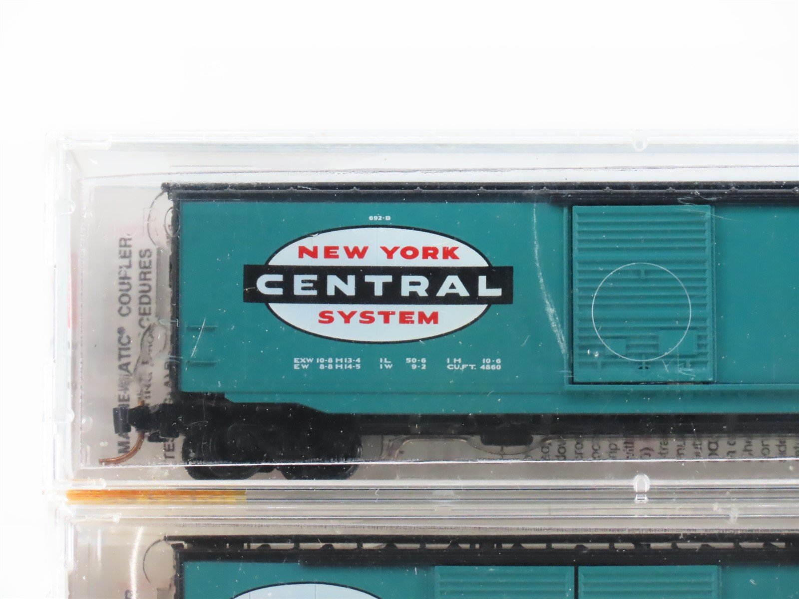 N Scale Micro-Trains MTL 31192 NYC New York Central Box Car 3-Pack Sealed