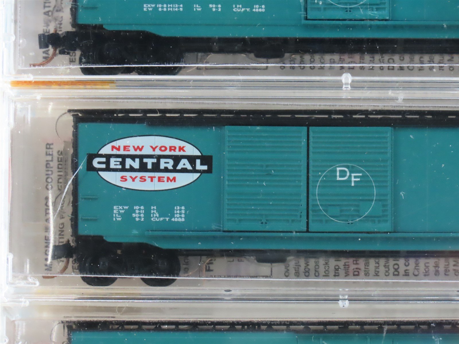 N Scale Micro-Trains MTL 31192 NYC New York Central Box Car 3-Pack Sealed