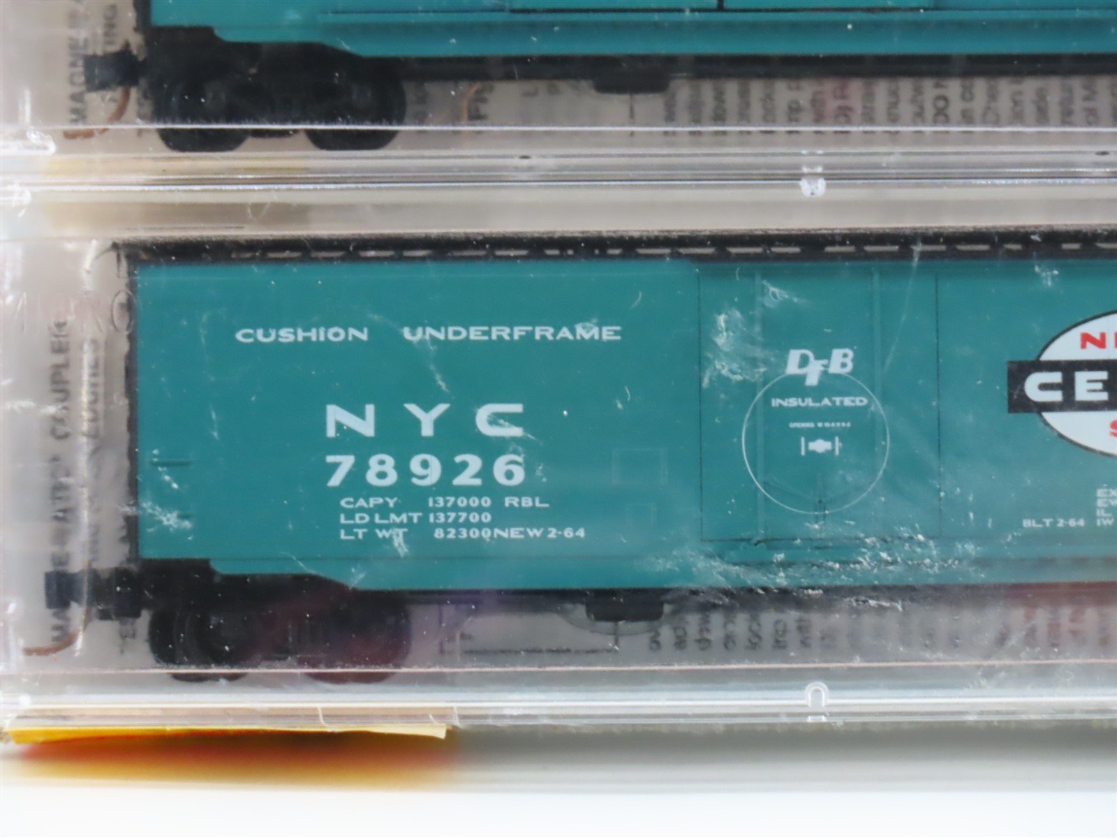N Scale Micro-Trains MTL 31192 NYC New York Central Box Car 3-Pack Sealed