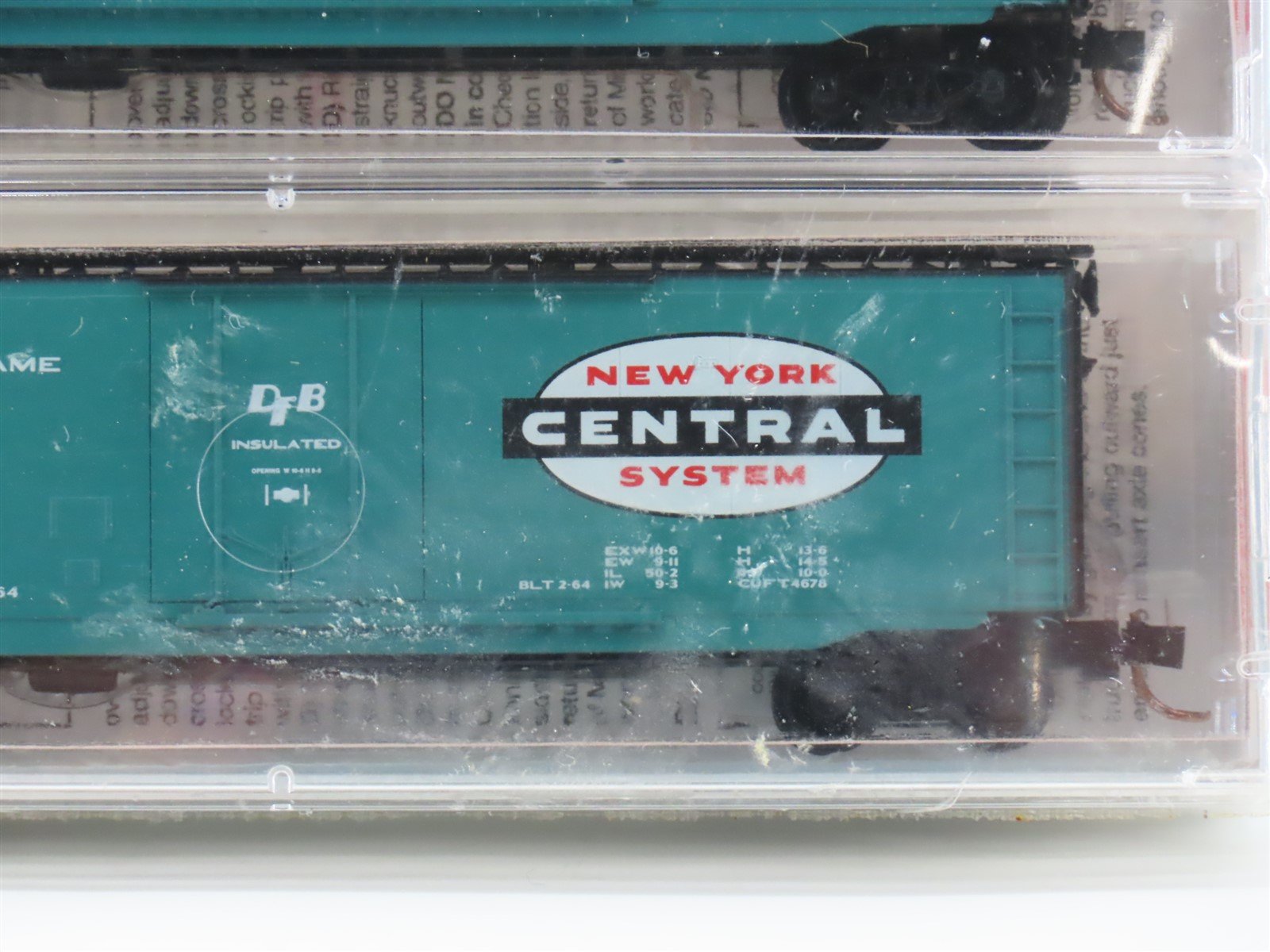 N Scale Micro-Trains MTL 31192 NYC New York Central Box Car 3-Pack Sealed