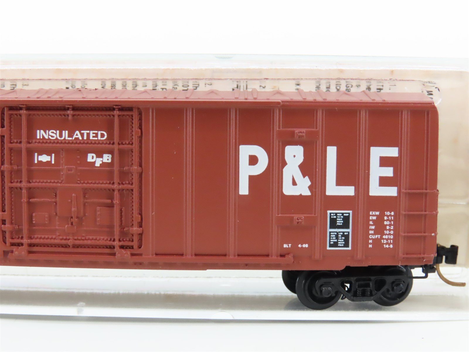 N Scale Kadee Micro-Trains MTL 27050 P&LE Pittsburgh & Lake Erie Box Car #6998