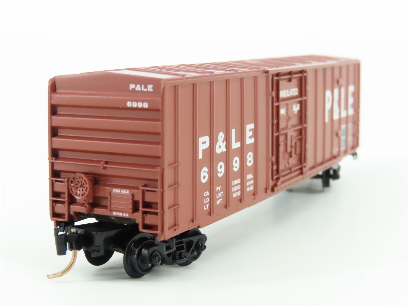 N Scale Kadee Micro-Trains MTL 27050 P&LE Pittsburgh & Lake Erie Box Car #6998