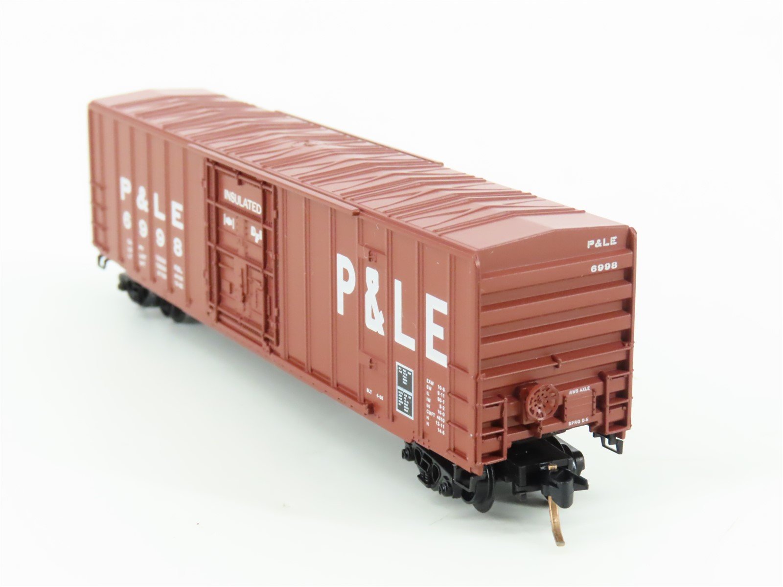 N Scale Kadee Micro-Trains MTL 27050 P&LE Pittsburgh & Lake Erie Box Car #6998