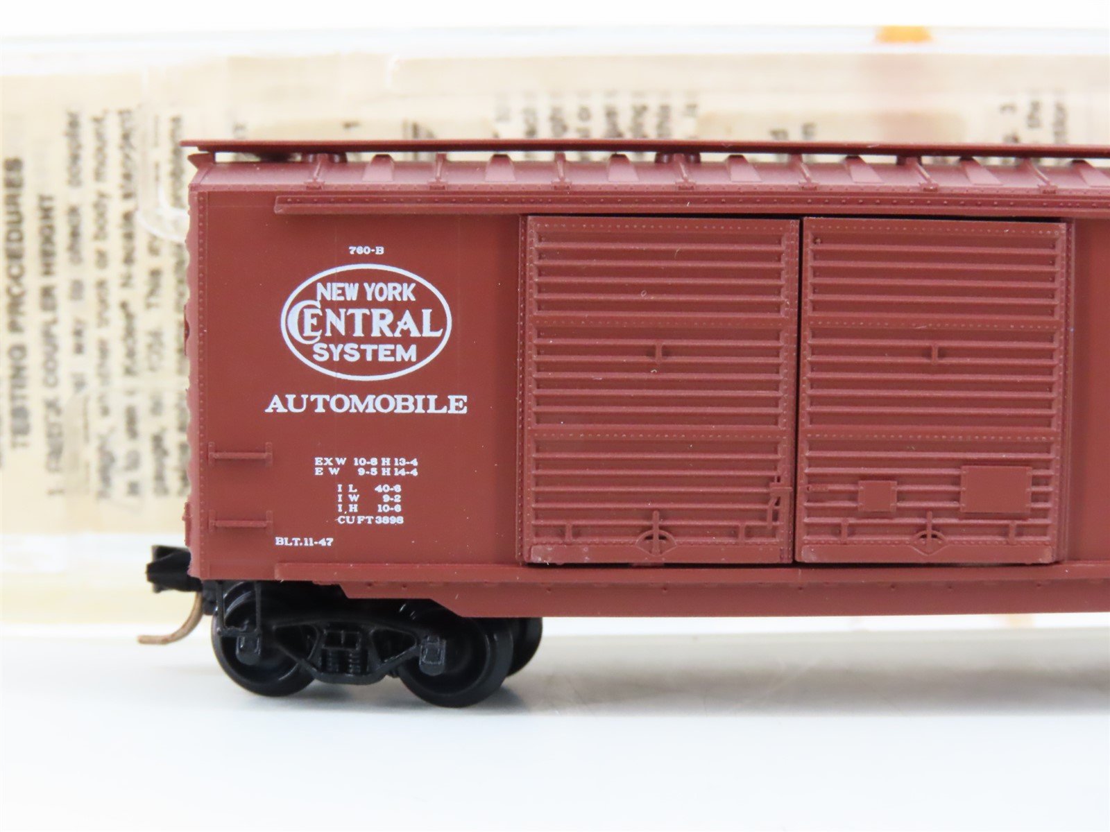 N Scale Kadee Micro-Trains MTL 23160 NYC New York Central 40' Box Car #70099