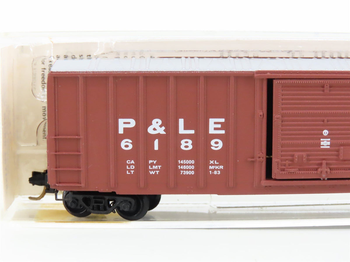 N Kadee Micro-Trains MTL 25290 P&amp;LE Pittsburgh &amp; Lake Erie 50&#39; Box Car #6189