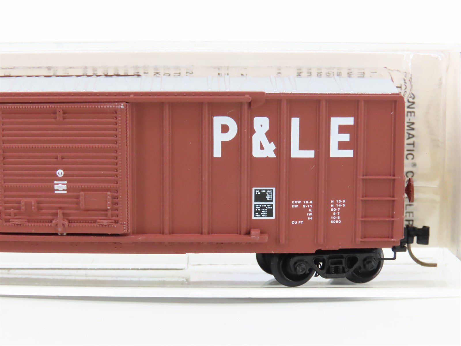 N Kadee Micro-Trains MTL 25290 P&LE Pittsburgh & Lake Erie 50' Box Car #6189