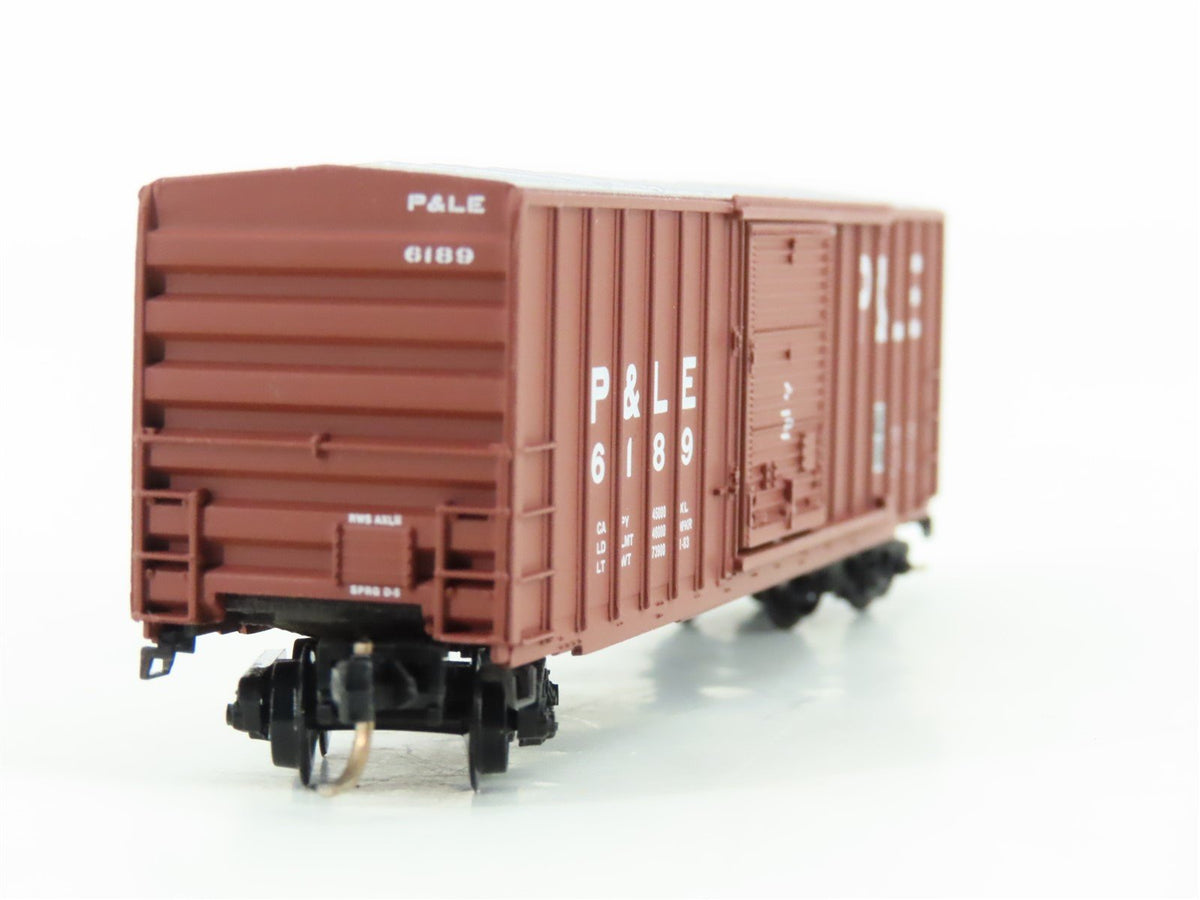 N Kadee Micro-Trains MTL 25290 P&amp;LE Pittsburgh &amp; Lake Erie 50&#39; Box Car #6189