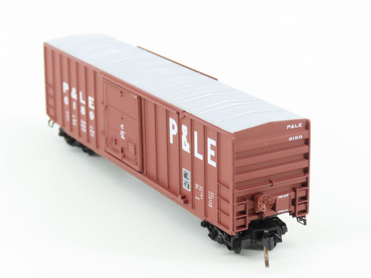N Kadee Micro-Trains MTL 25290 P&amp;LE Pittsburgh &amp; Lake Erie 50&#39; Box Car #6189