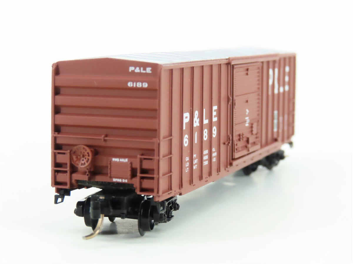 N Kadee Micro-Trains MTL 25290 P&amp;LE Pittsburgh &amp; Lake Erie 50&#39; Box Car #6189