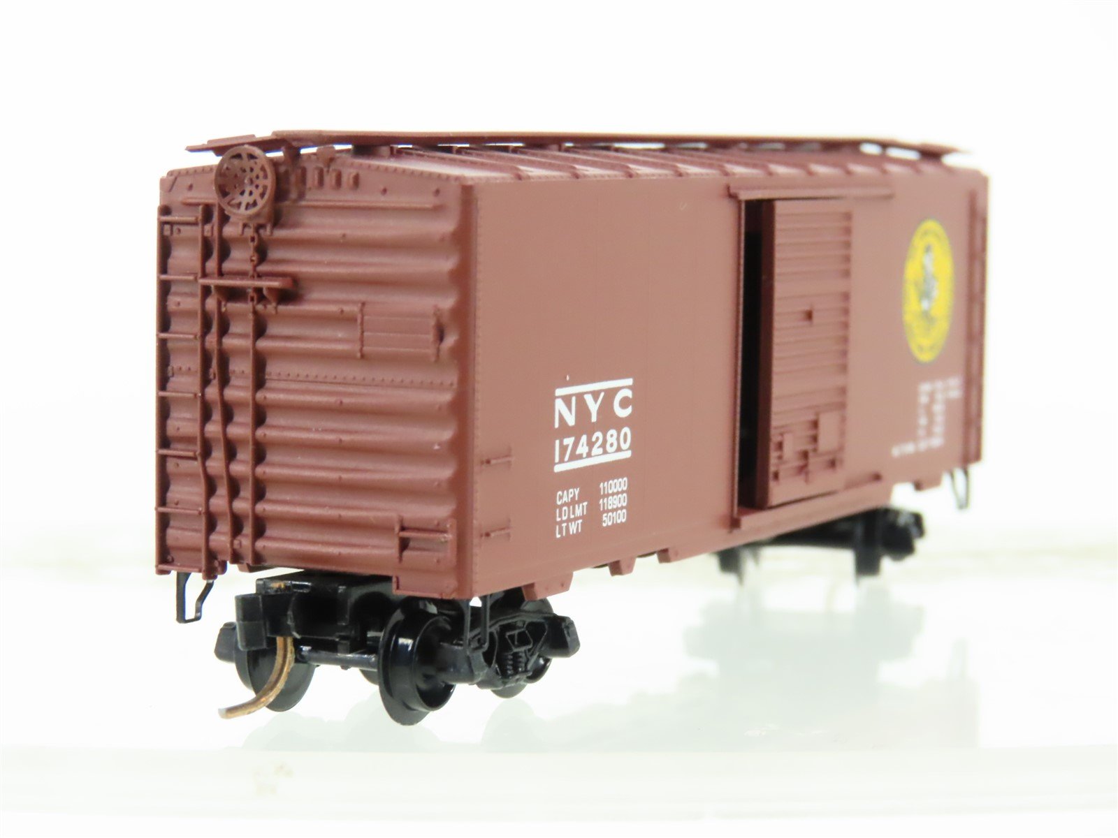 N Scale Kadee Micro-Trains MTL 20380 NYC Early Bird 40' Box Car #174280