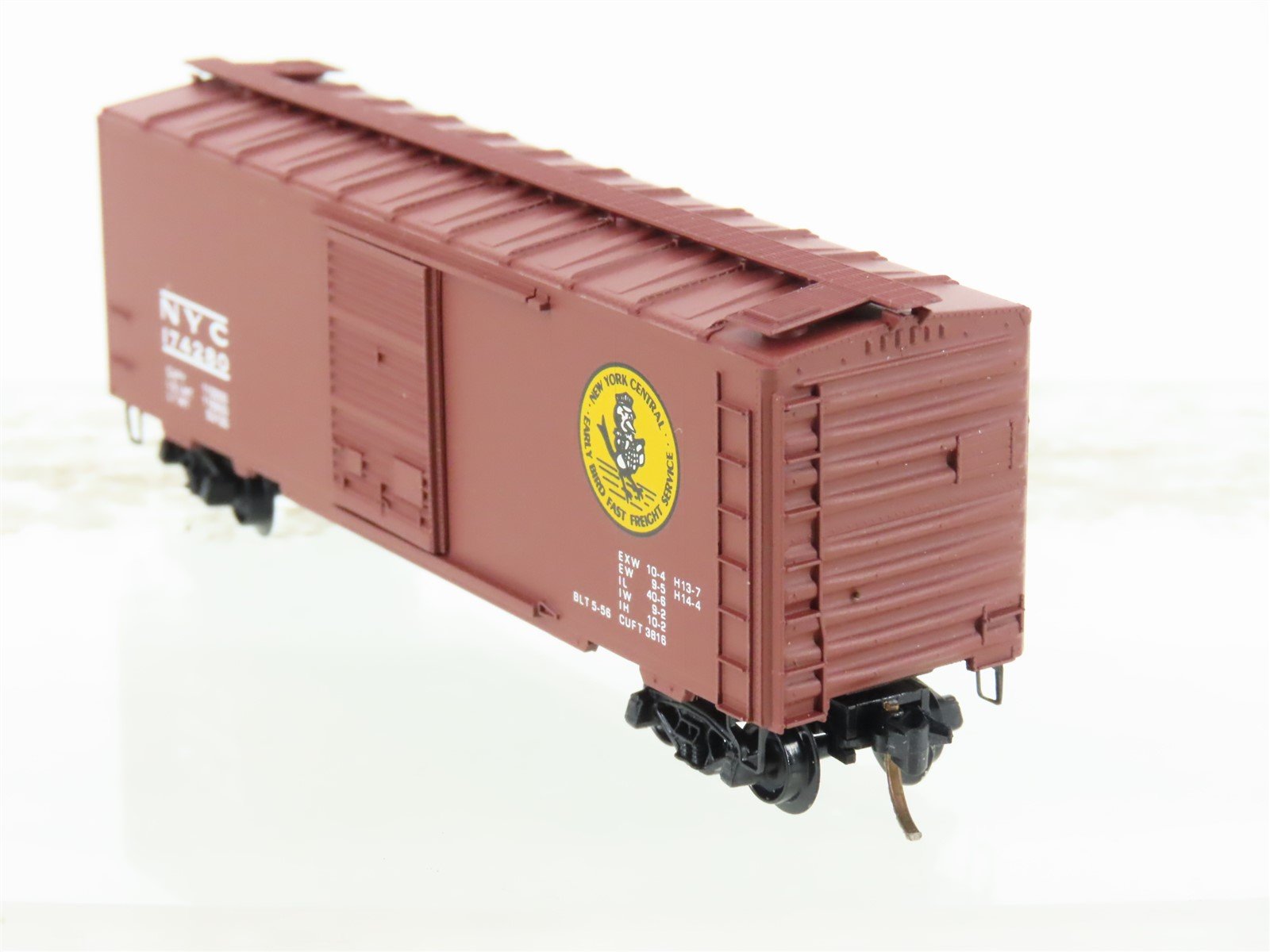 N Scale Kadee Micro-Trains MTL 20380 NYC Early Bird 40' Box Car #174280