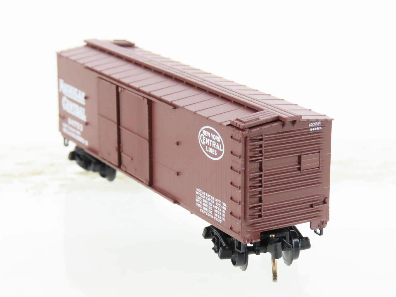 N Scale Kadee Micro-Trains MTL 43060 NYC Michigan Central 40' Box Car #64753