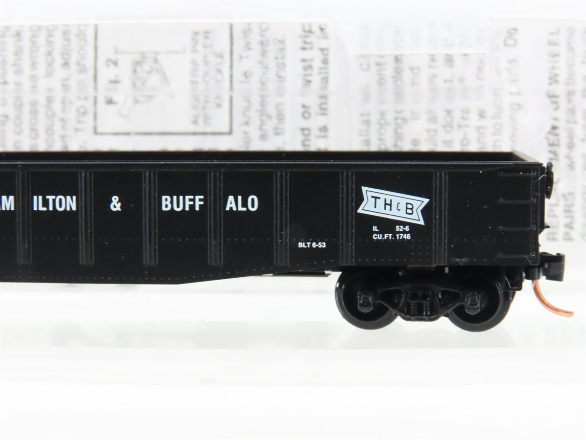 N Scale Micro-Trains MTL 105100 THB Toronto Hamilton &amp; Buffalo 50&#39; Gondola #2346