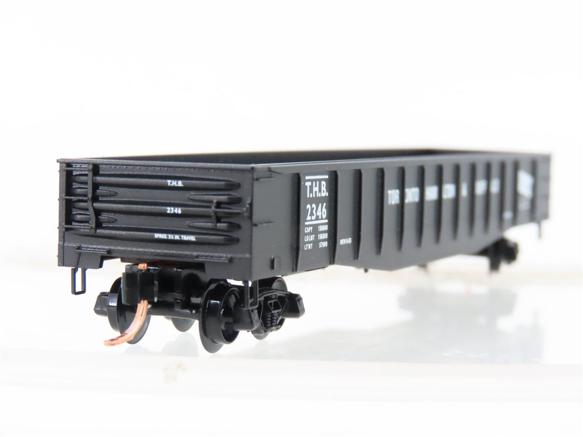 N Scale Micro-Trains MTL 105100 THB Toronto Hamilton &amp; Buffalo 50&#39; Gondola #2346