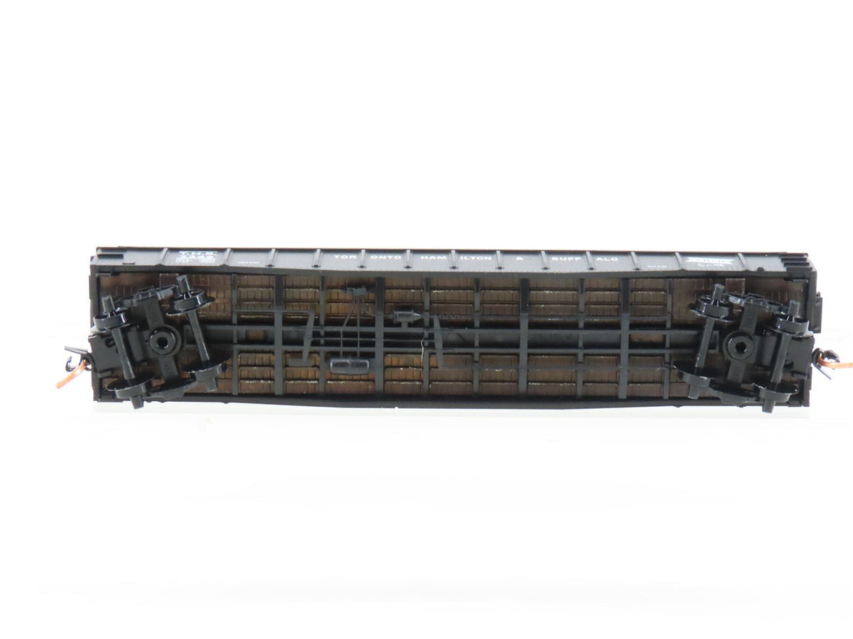N Scale Micro-Trains MTL 105100 THB Toronto Hamilton &amp; Buffalo 50&#39; Gondola #2346