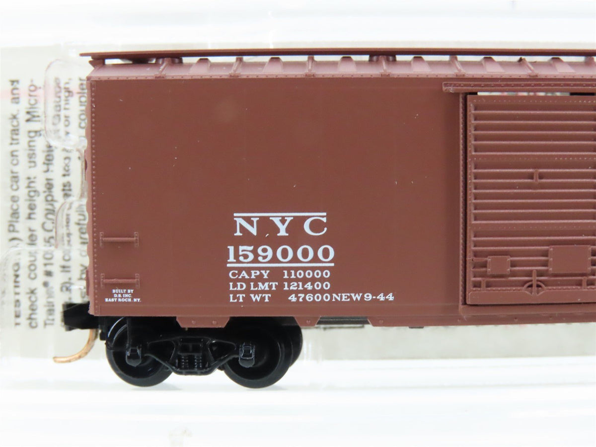 N Micro-Trains MTL 20047 NYC New York Central 40&#39; Single Door Box Car #159000