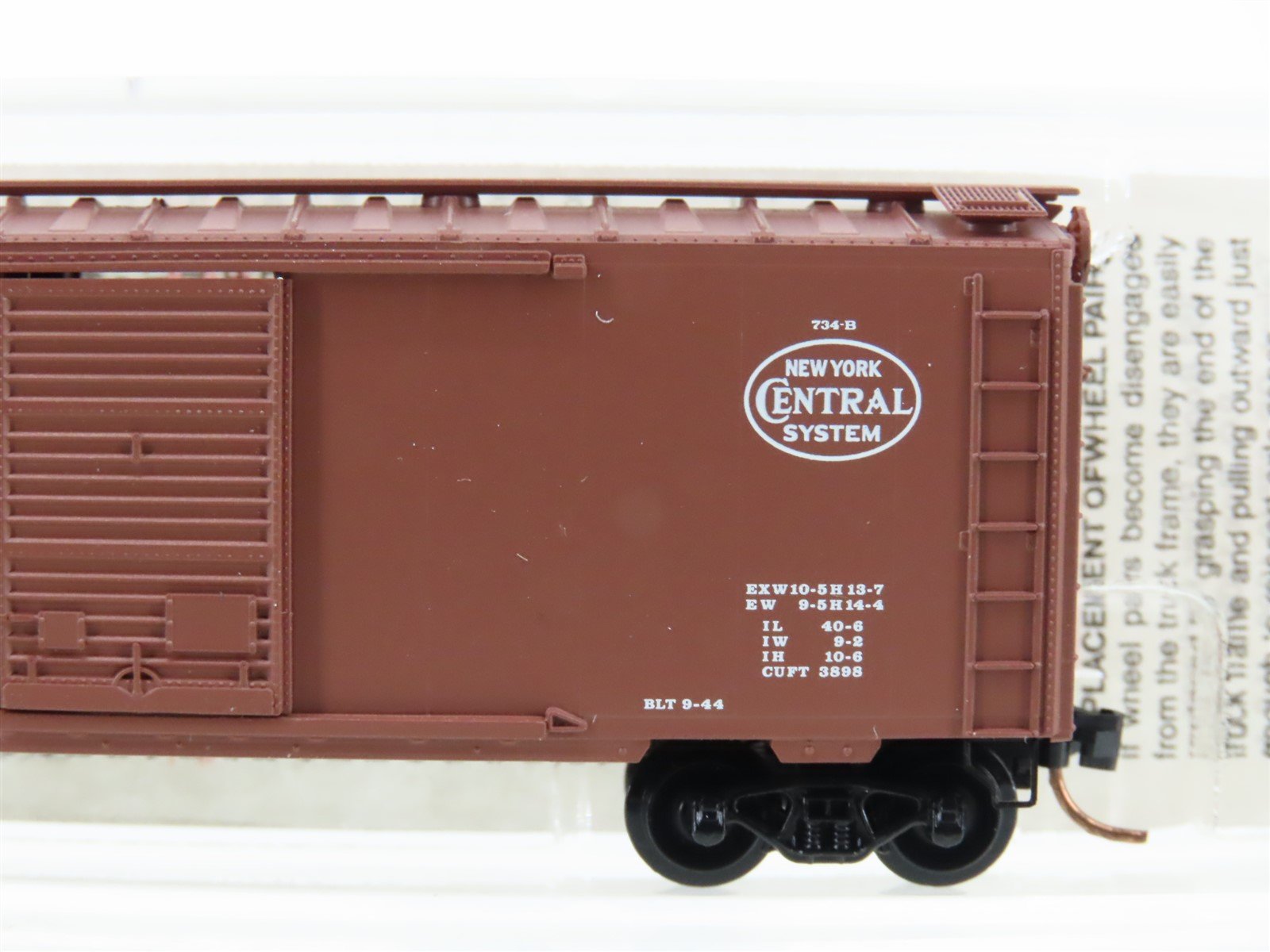 N Micro-Trains MTL 20047 NYC New York Central 40' Single Door Box Car #159000